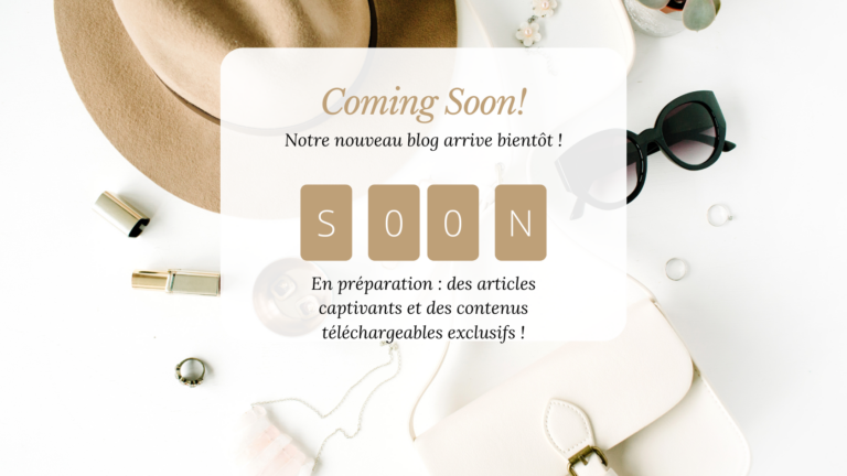 Blog coming soon !