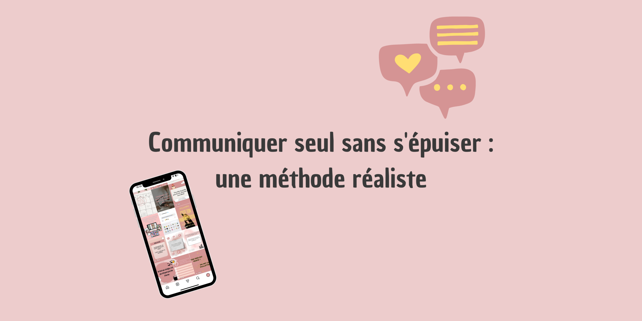 image avec un téléphone sur Instagram